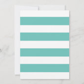 Ocean Party Virtual Baby Dusche Einladung (Rückseite)