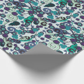 Ocean Passion Linen Wrap Geschenkpapier (Ecke)