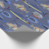Ocean Pattern Geschenkpapier (Ecke)