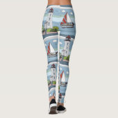 Ocean Pattern Leggings (Rückseite)