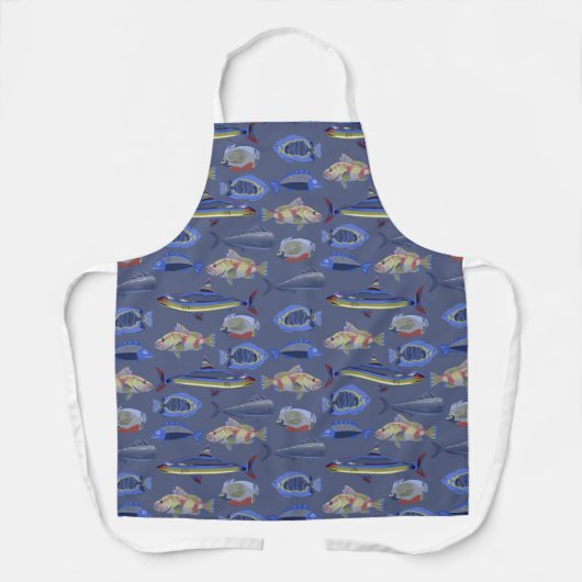 Ocean Pattern Schürze (Vorderseite)