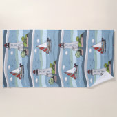 Ocean Pattern Strandtuch (Vorderseite)