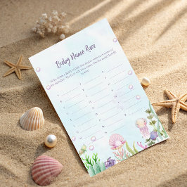 Ocean Pearl Name Race Games