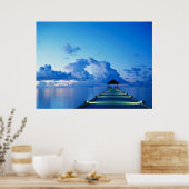Ocean Peer Dock Poster (Küche)
