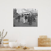 Ocean Pier in Atlantic City 1902 Poster (Küche)