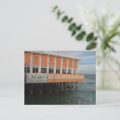 Ocean Pier Postcard Postkarte (Stehend Vorderseite)