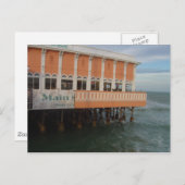 Ocean Pier Postcard Postkarte (Vorne/Hinten)
