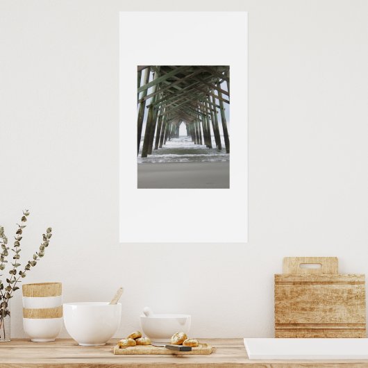 Ocean Pier Poster (Küche)
