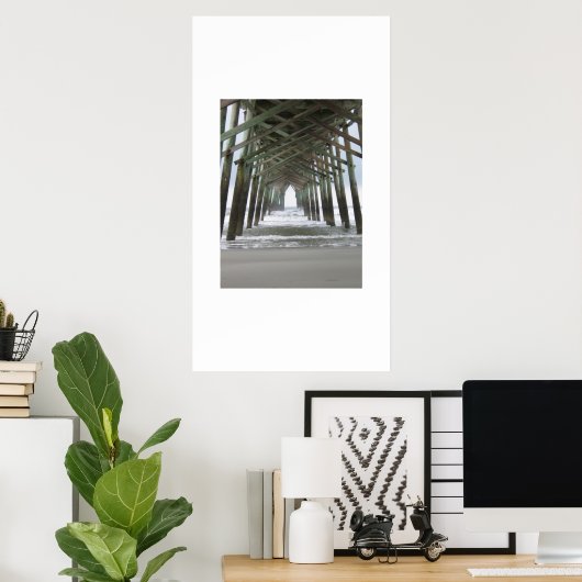 Ocean Pier Poster (Heimbüro)