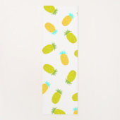Ocean Pineapples Pattern Yogamatte (Vorderseite)