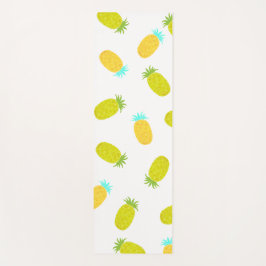 Ocean Pineapples Pattern  Yogamatte