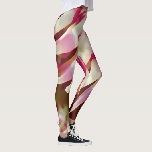 Ocean Pink Anemone Leggings (Rechts)