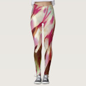 Ocean Pink Anemone Leggings (Vorderseite)
