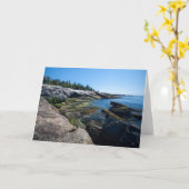 Ocean Point - Blank Note Card Karte (Gelbe Blume)