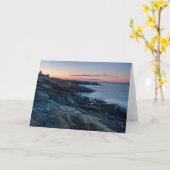 Ocean Point Dawn Karte (Gelbe Blume)
