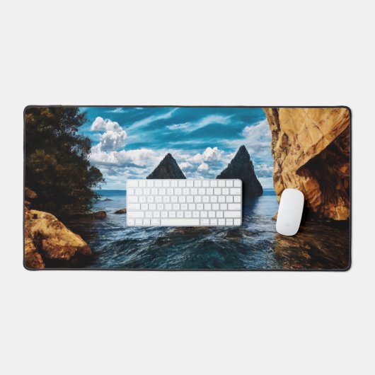 Ocean Portals Schreibtischunterlage (Tastatur & Maus)