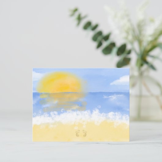 Ocean Postcard Postkarte (Stehend Vorderseite)