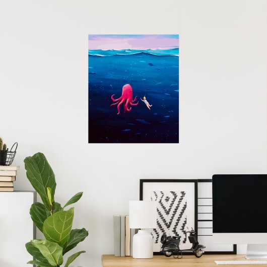 Ocean Poster (Heimbüro)