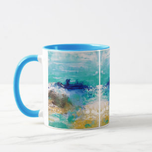 Ocean Pour Malerei Kaffee Tasse Beach Life Seaside