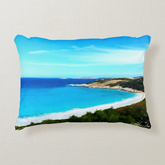 Ocean Print Pillow Dekokissen (Vorderseite)