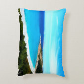 Ocean Print Pillow Dekokissen (Rückseite(Vertikal))