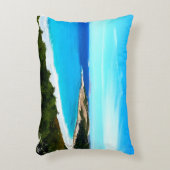 Ocean Print Pillow Dekokissen (Vorderseite(Vertikal))