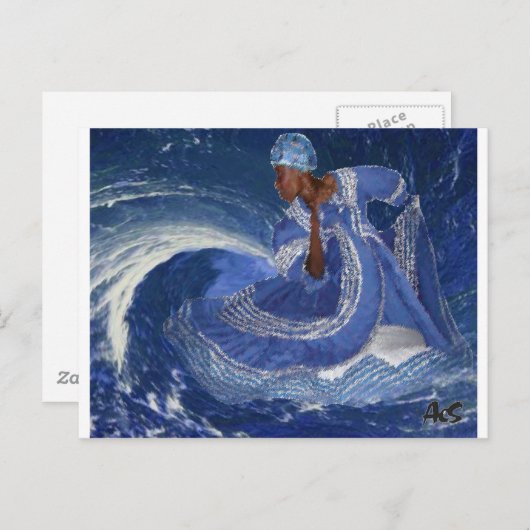 OCEAN QUEEN POSTKARTE (Vorne/Hinten)