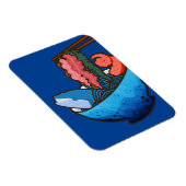 Ocean Ramen Tentacle Kelp Whale Food Nature Magnet (Rechte Seite)