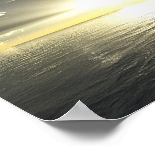 Ocean Ray Poster (Ecke)