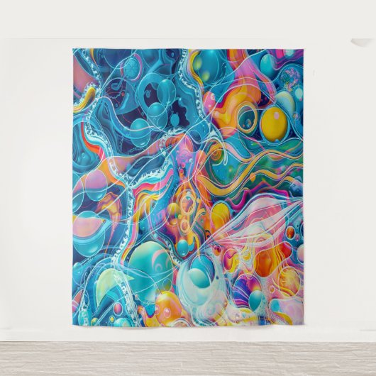 Ocean Reflections Wandteppich (Vorderseite)