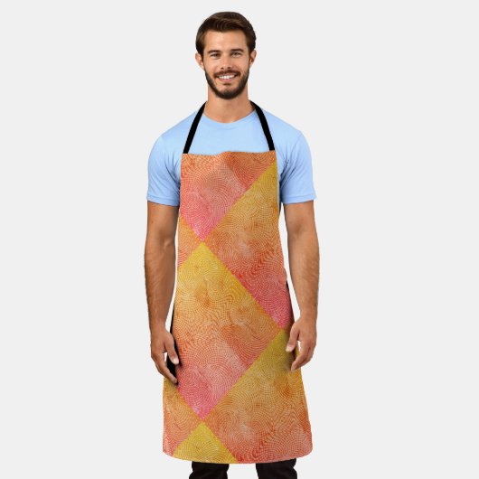 Ocean Rhythms Schürze (Getragen)