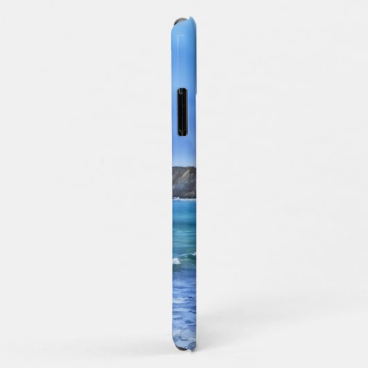 Ocean Rock Mountain Art Beach Phone Case (Hinten/Rechts)