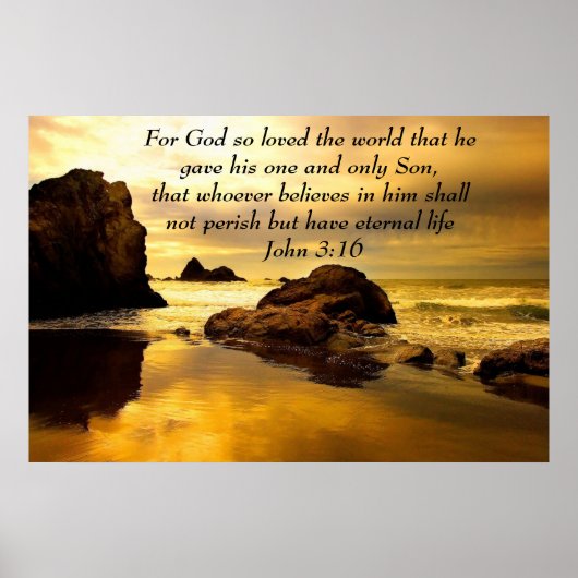 Ocean Rock Poster (Vorne)