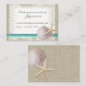 Ocean Romance Small Insert Card (Vorne/Hinten)