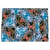 Ocean Rose Kaleidoscope Große Geschenktüte (Vorderseite)
