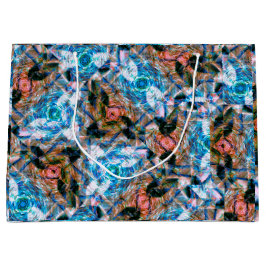 Ocean Rose Kaleidoscope Große Geschenktüte