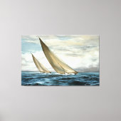 Ocean Sailing Painting Leinwanddruck (Vorderseite)