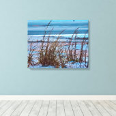 Ocean Sand Dunes Canvas Leinwanddruck (Insitu (Holzboden))