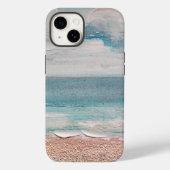 Ocean Sand Textur Case-Mate iPhone Hülle (Rückseite)
