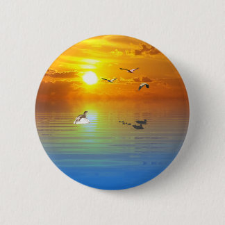 Ocean Scene Button/ Button