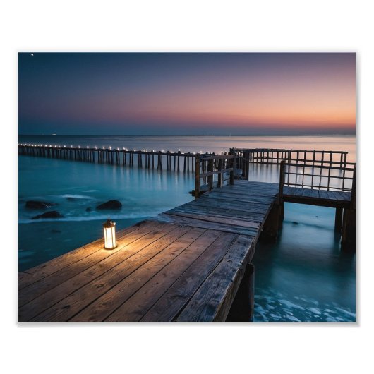 Ocean Scene Foto Print (Vorne)