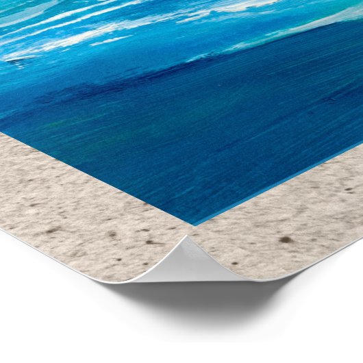 Ocean Scene Poster (Ecke)