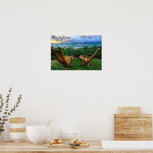 Ocean Scene Poster (Küche)