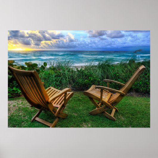 Ocean Scene Poster (Vorne)