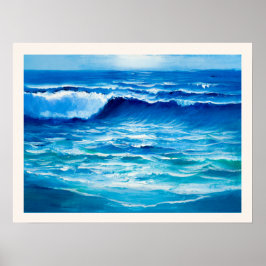 Ocean Scene Poster