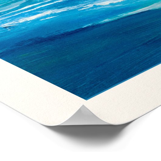 Ocean Scene Poster (Ecke)