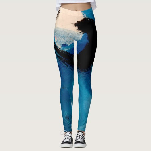 Ocean Scenes Leggings (Vorderseite)