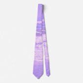 Ocean Sea Beach Lila Waves Wasser Krawatte (Vorderseite)