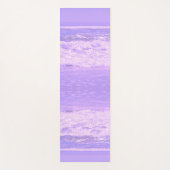 Ocean Sea Beach Lila Waves Wasser Yogamatte (Vorderseite)