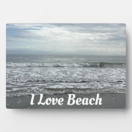 Ocean Sea Beach Water Foto Zitate Typografie Cool Fotoplatte